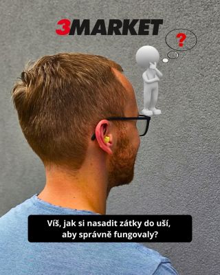 🎧 Myslíš, že si zátky do uší dáváš správně? Možná tě překvapí, že většina lidí je používá špatně! ❌ Podívej se na náš...